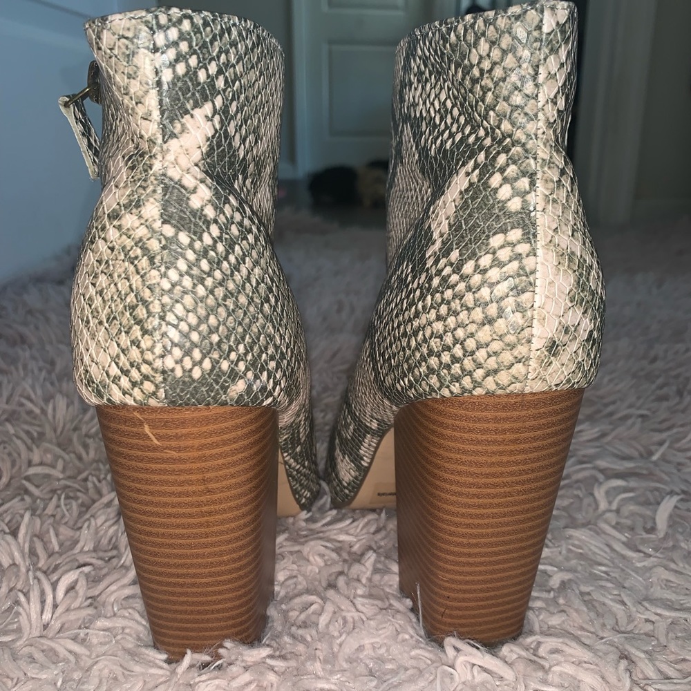 Snake print booties - Picture 4 of 5